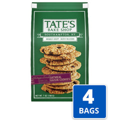 Tate's Bake Shop close-up cookie texture highlighting crispness and crunchy bite