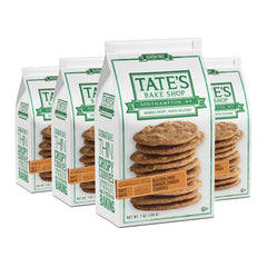 Tate's Bake Shop front packaging showing brand and fresh snack benefit