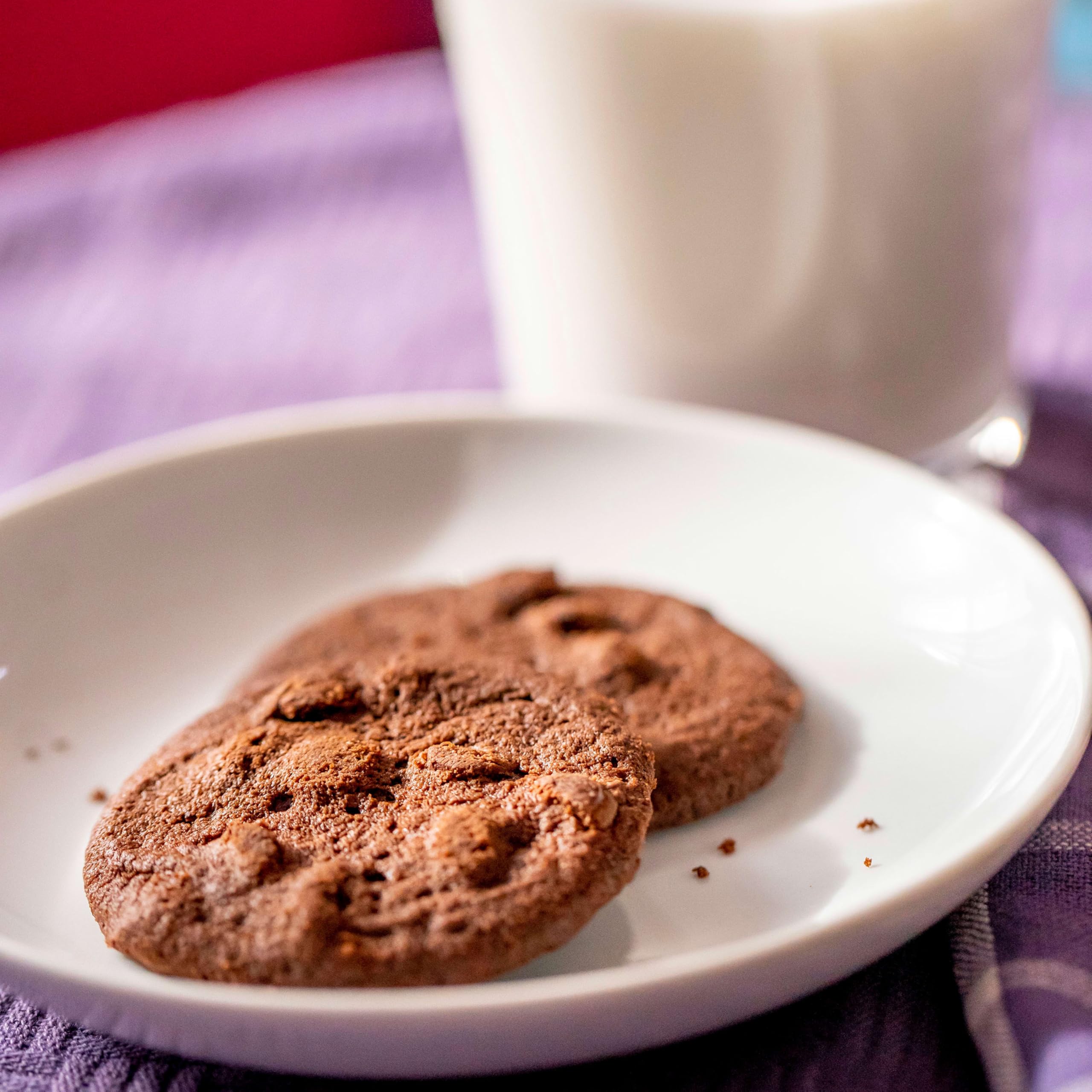 Tate's cookies paired with ice cream showing dessert pairing and indulgence benefit