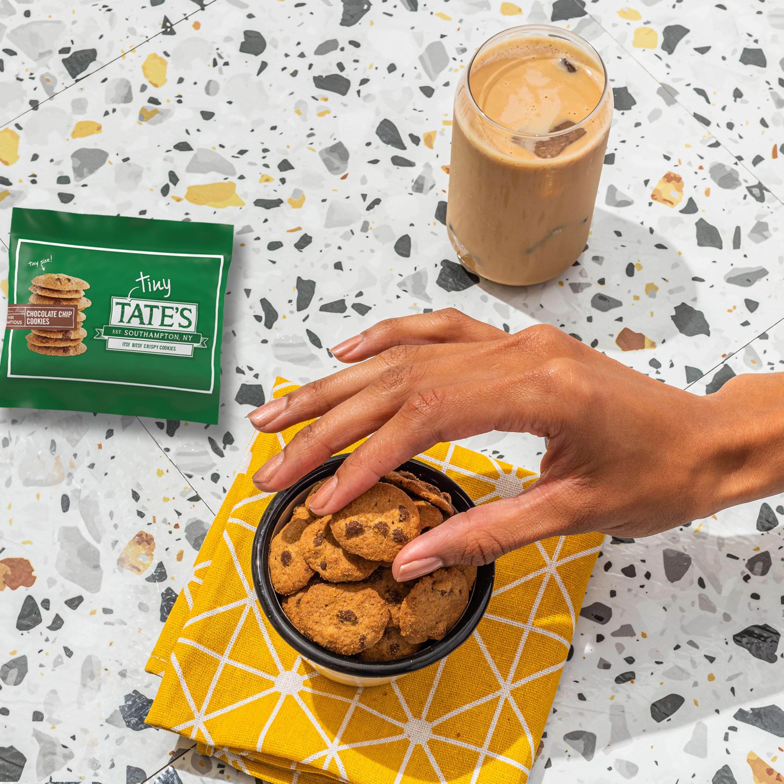 Tate's Bake Shop nutritional label and ingredients for product transparency