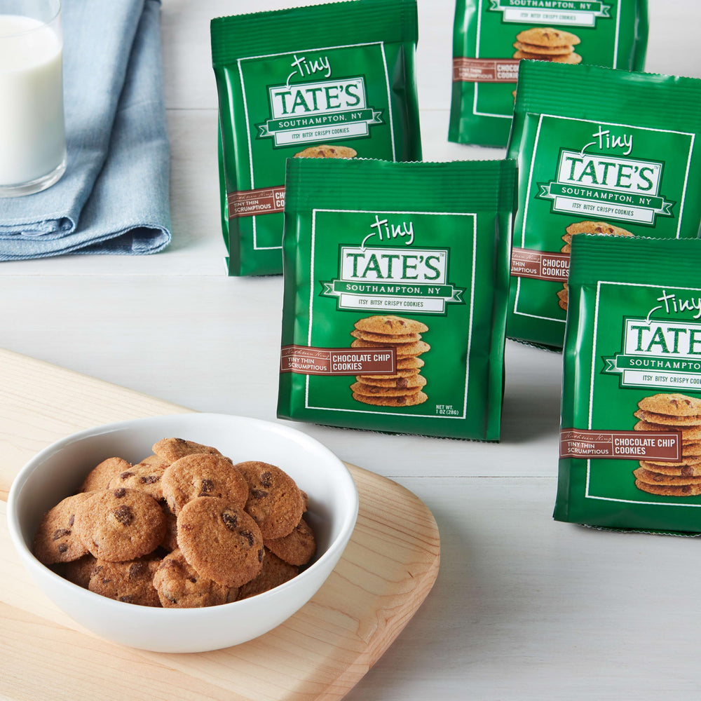 Tate's two-box multipack laid flat to show total 24 snack packs