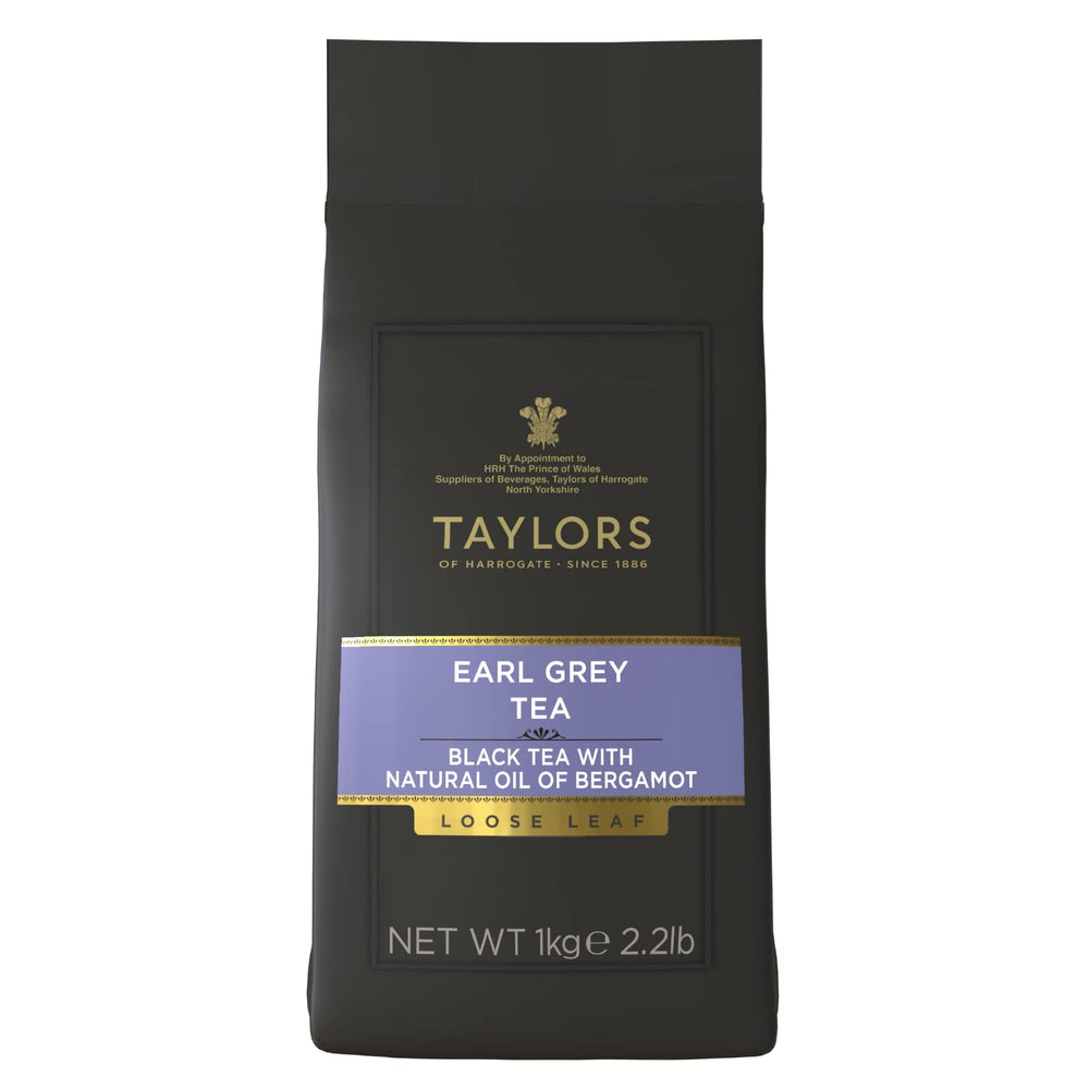 Taylors of Harrogate loose-leaf close-up highlighting curled Congou leaves and fresh aroma