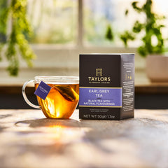 Taylors of Harrogate label and ingredients list showing clear blend information
