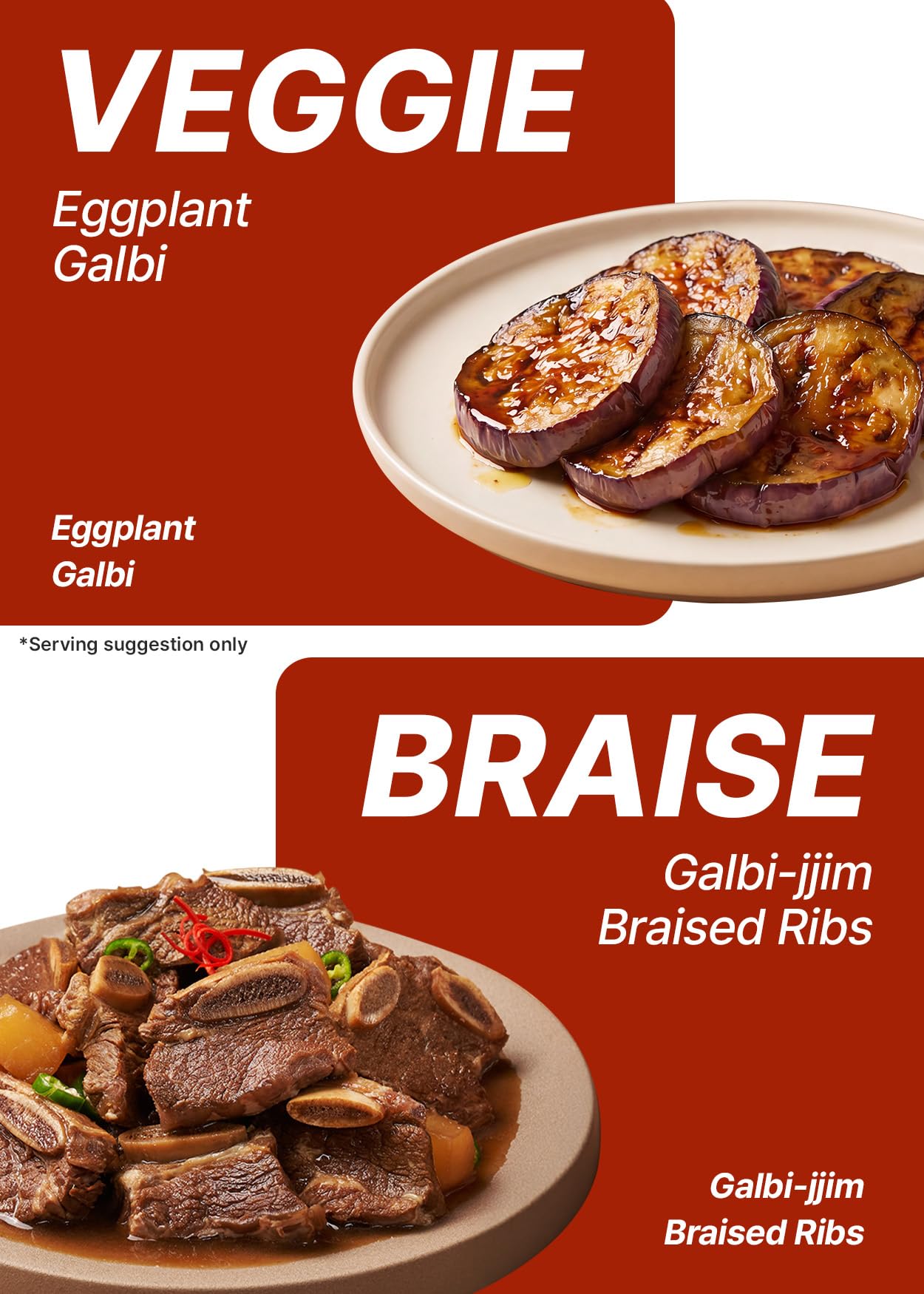 TBK THEBORN label with QR code for recipe inspiration and usage instructions