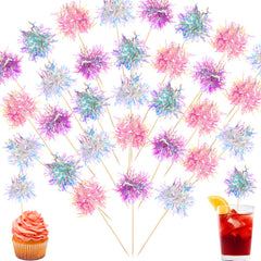 TBoxBo front packaging showing 120 firework toppers for instant party sparkle