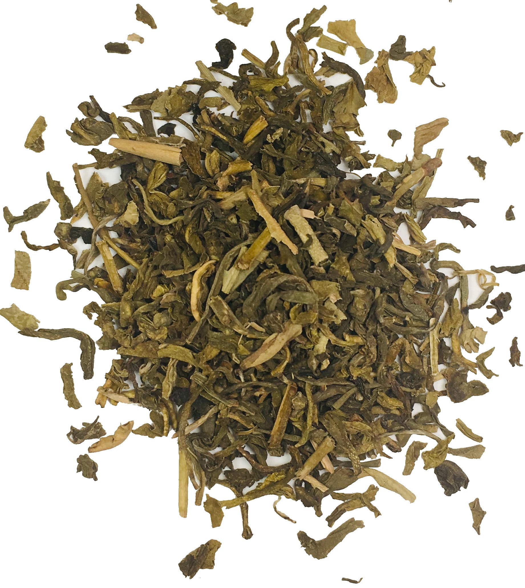 Tea & Trumpets leaf texture detail emphasizing fresh whole-leaf flavor