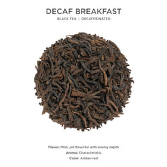 Tea Forte open canister revealing loose leaf tea for easy storage and access
