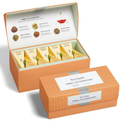 Tea Forte presentation box displayed, elegant gift packaging and premium impression