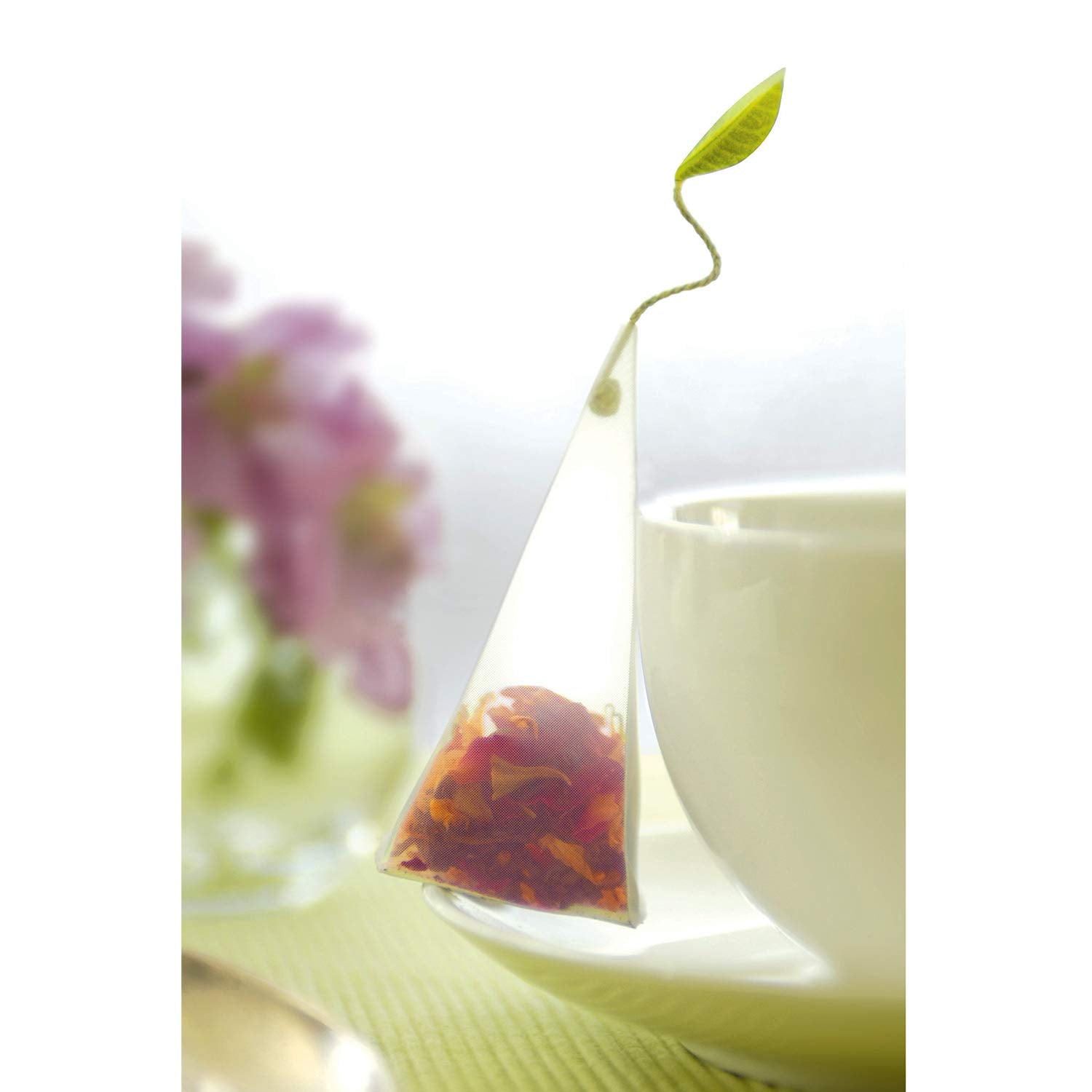 Tea Forte sampler served on tray in a kitchen, stylish entertaining made simple