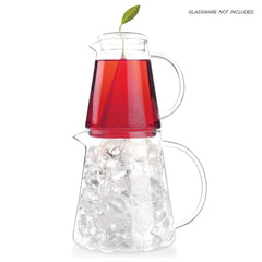 Tea Forte loose blend with hibiscus and fruit pieces illustrating bold flavor benefit