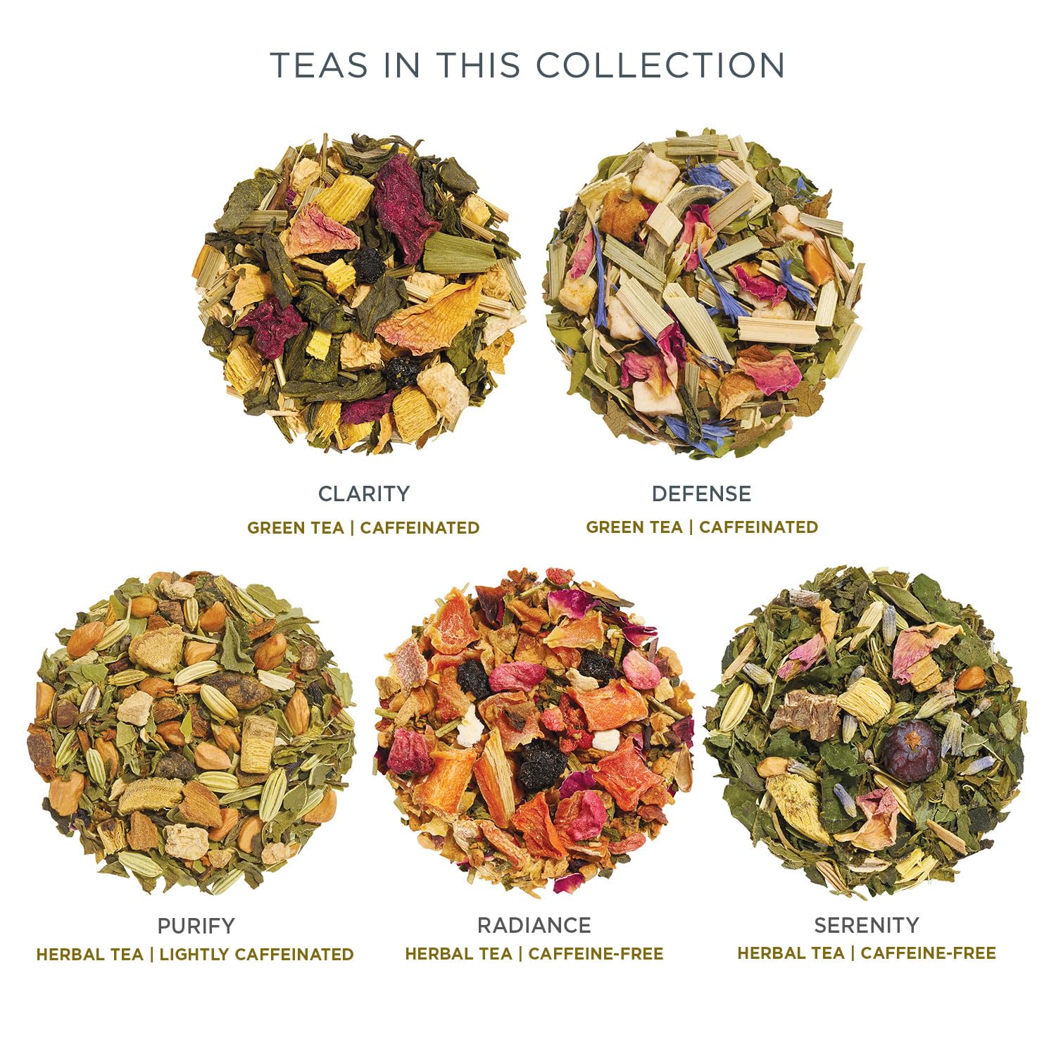 Tea Forte open Single Steeps pouch with loose-leaf tea, highlighting easy pre-portioned brewing