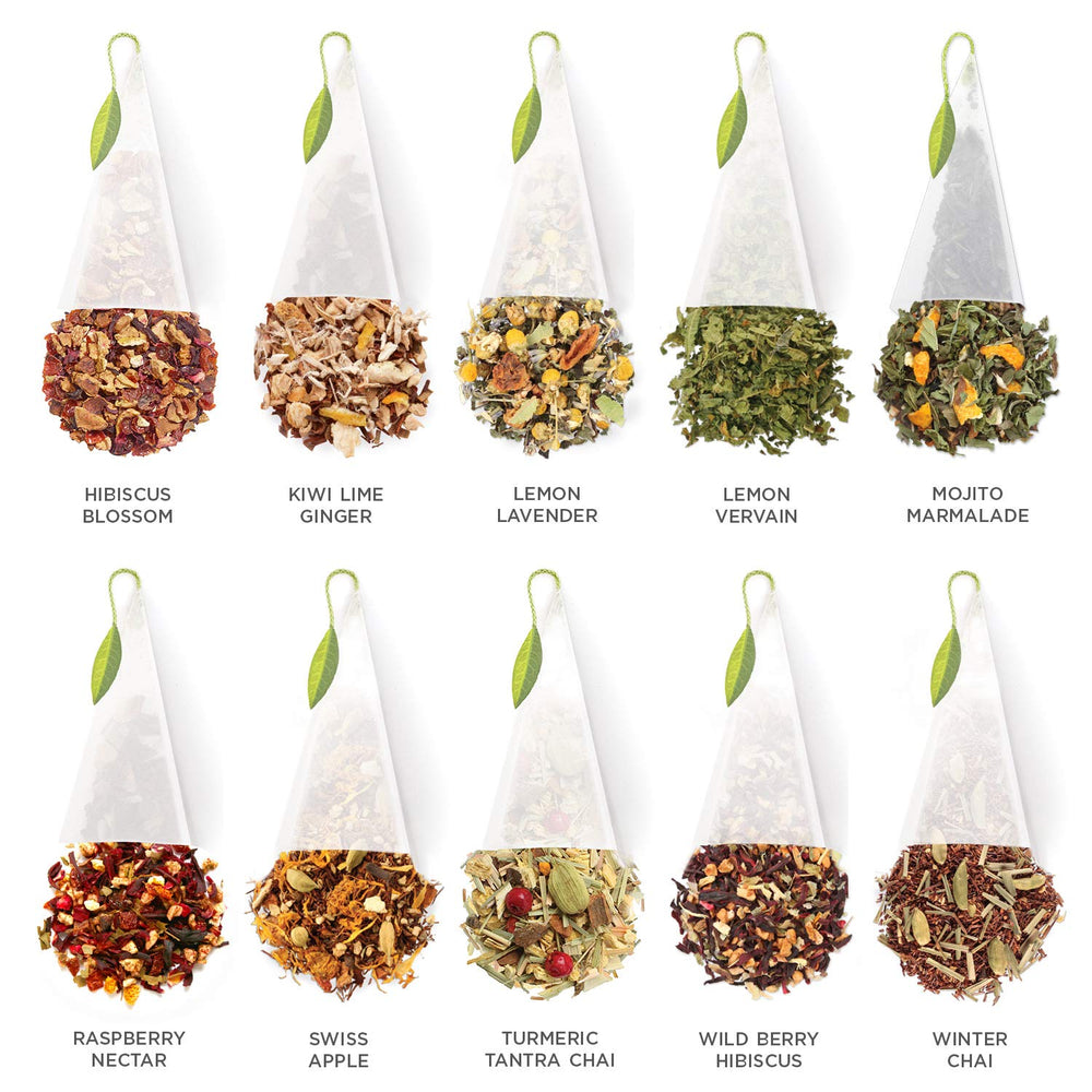 Tea Forte steeping cup in use demonstrating rich aroma release and brewing benefit