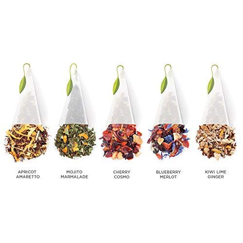 Tea Forté steeping cup in use highlighting clear infusion and flavor clarity