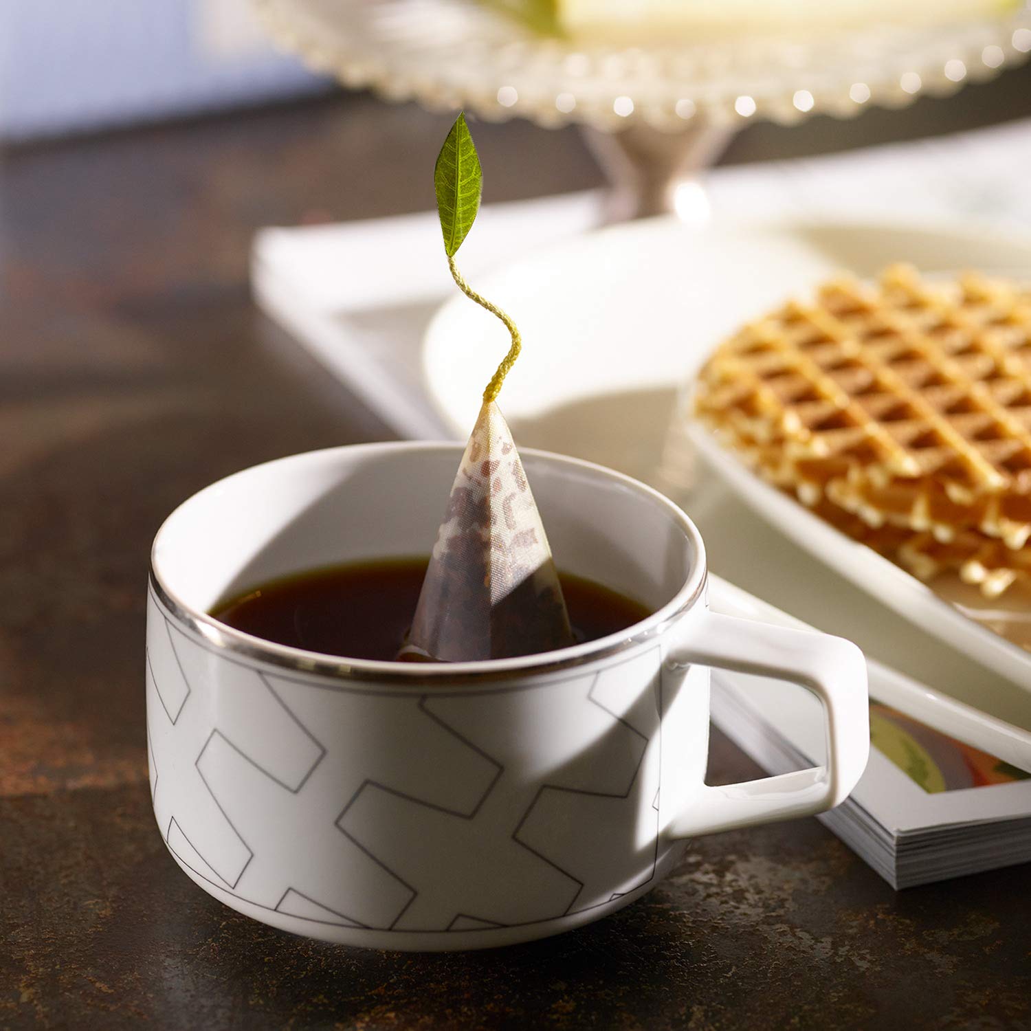 Tea Forte individual wrapper detail preserves freshness and aroma