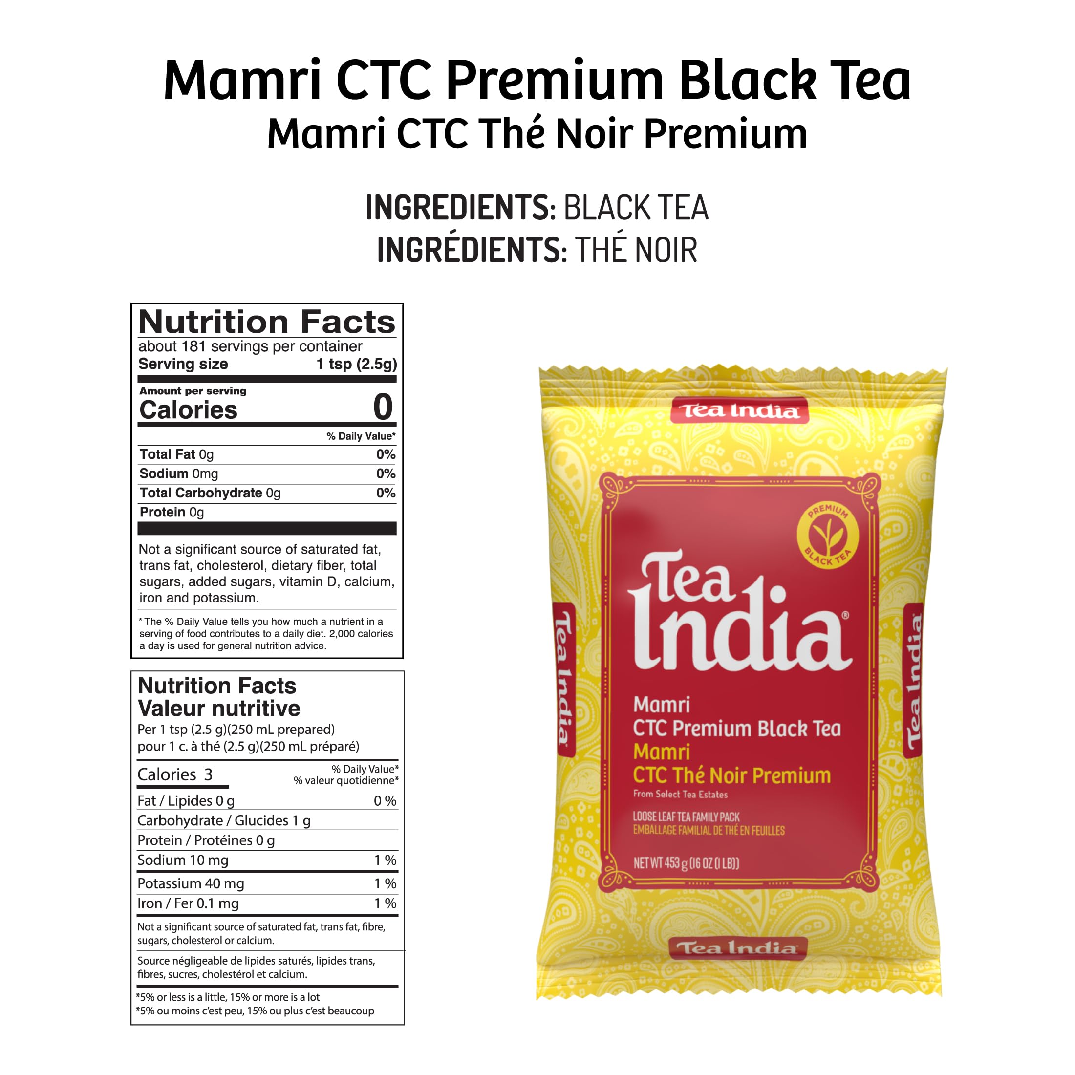 Tea India brewing in infuser across mug, shows quick steeping for chai convenience