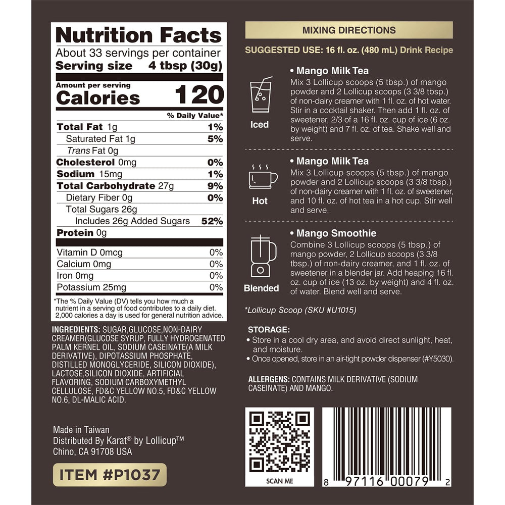 TEA ZONE ingredient label close-up highlighting composition and transparency benefit