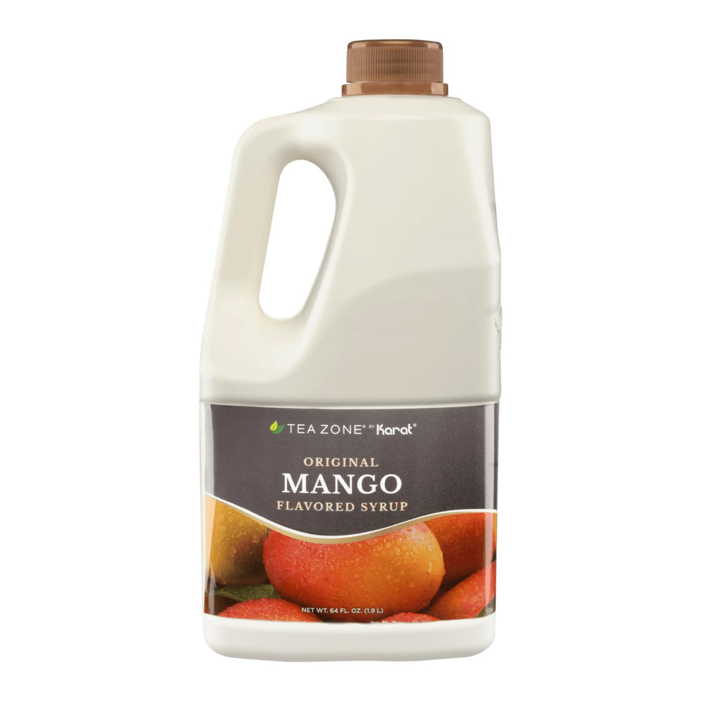 TEA ZONE front label view showing 64 oz bottle and clear branding for quick identification