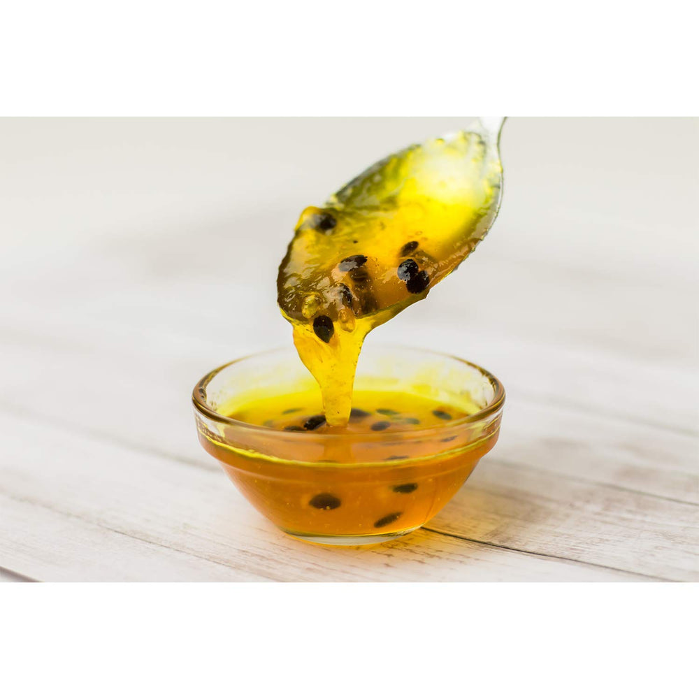TEA ZONE purée mixed into bubble tea demonstrating vibrant color and flavor enhancement
