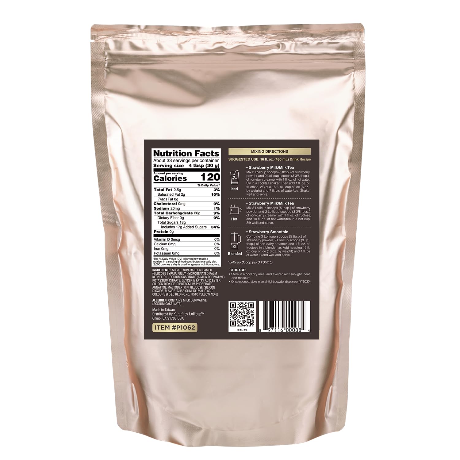 TEA ZONE powder on scale with scoop, accurate portioning and volume efficiency