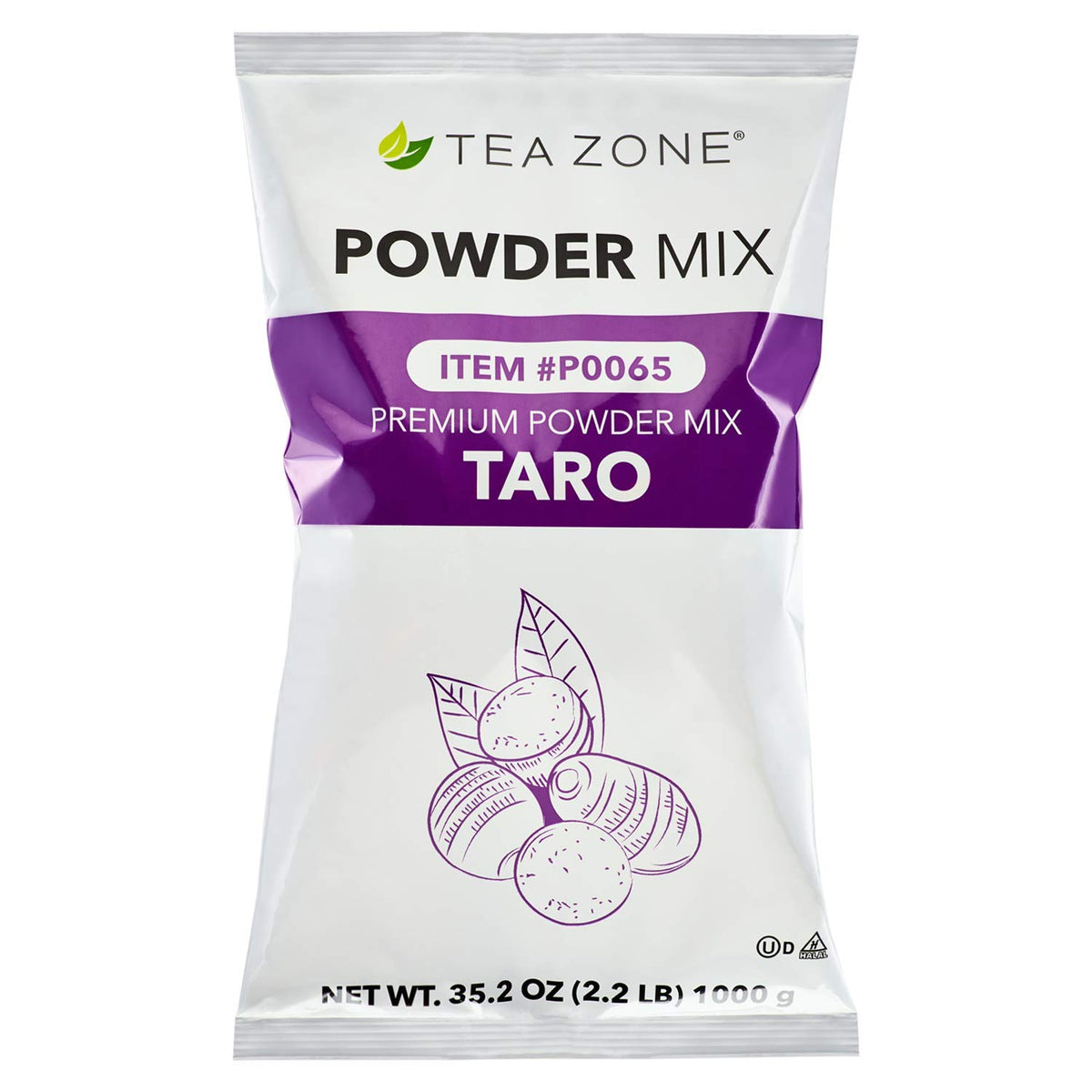 TEA ZONE front packaging showing 2.2 lb bag and brand