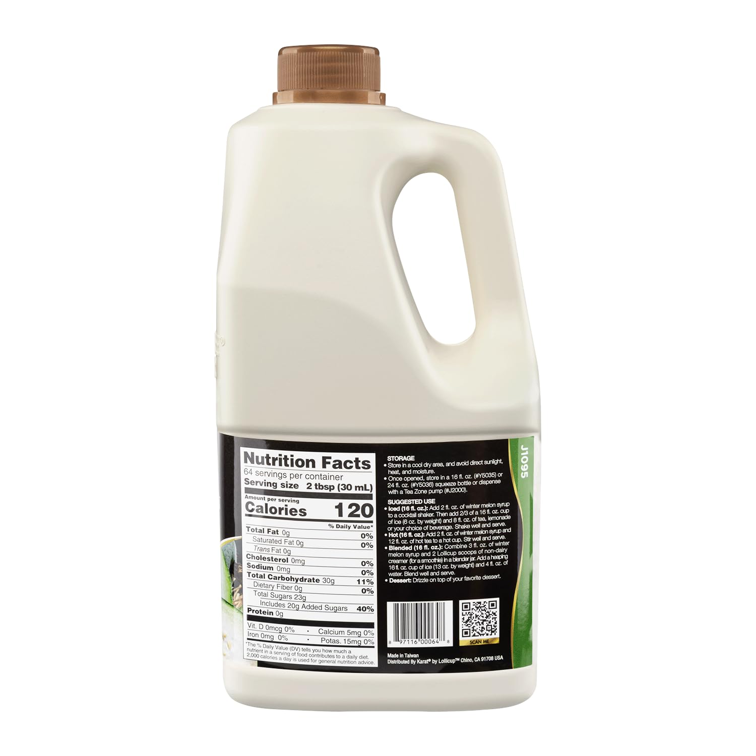 TEA ZONE syrup being added to bubble tea cup for quick consistent flavoring benefit