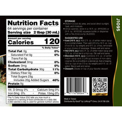 TEA ZONE 64 fl oz bottle beside a standard cup illustrating volume and refill-saving benefit