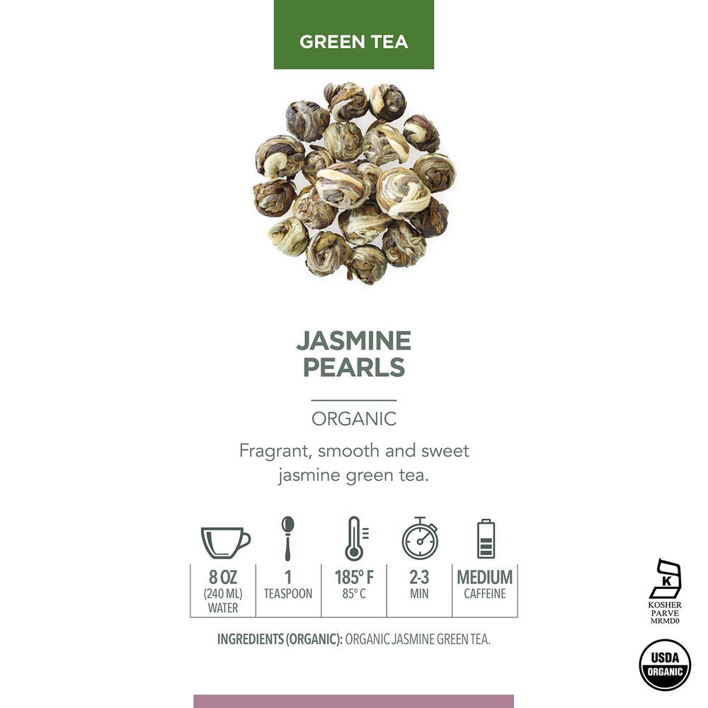 Teabloom jasmine tea pouring into cup highlighting clear floral infusion benefit