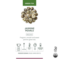 Teabloom jasmine tea pouring into cup highlighting clear floral infusion benefit