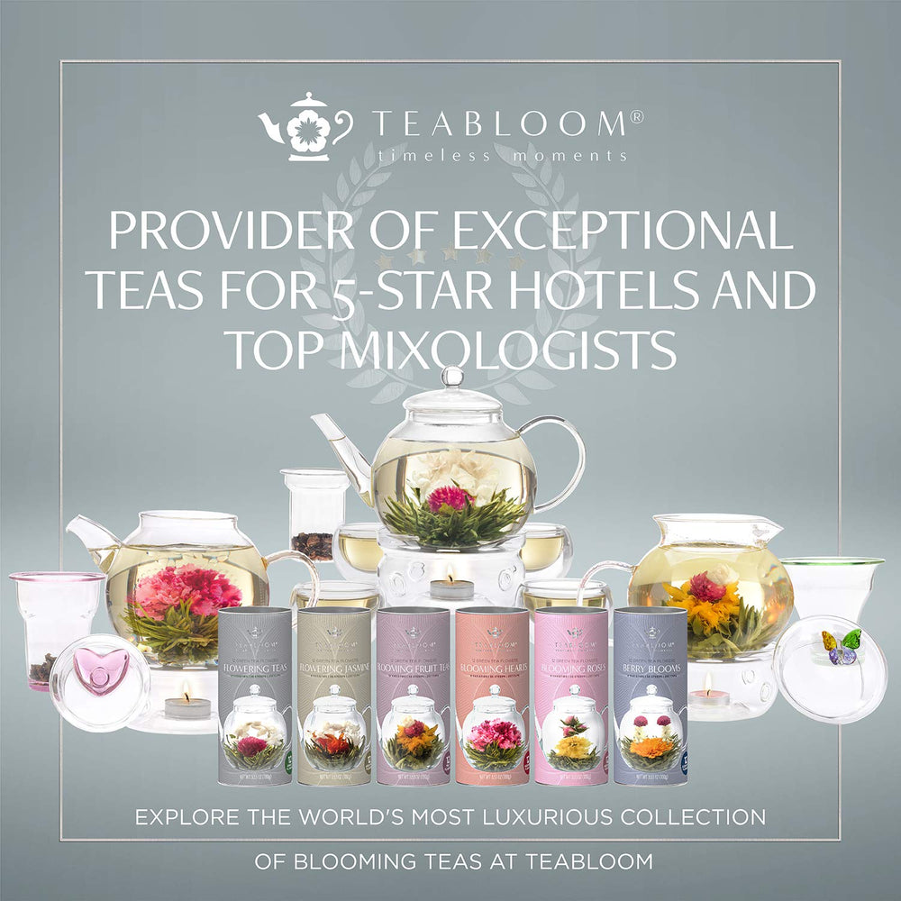 Teabloom serving cups lifestyle scene showing social tea enjoyment