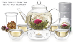 Teabloom variety layout displaying all 12 blooming tea selections clearly
