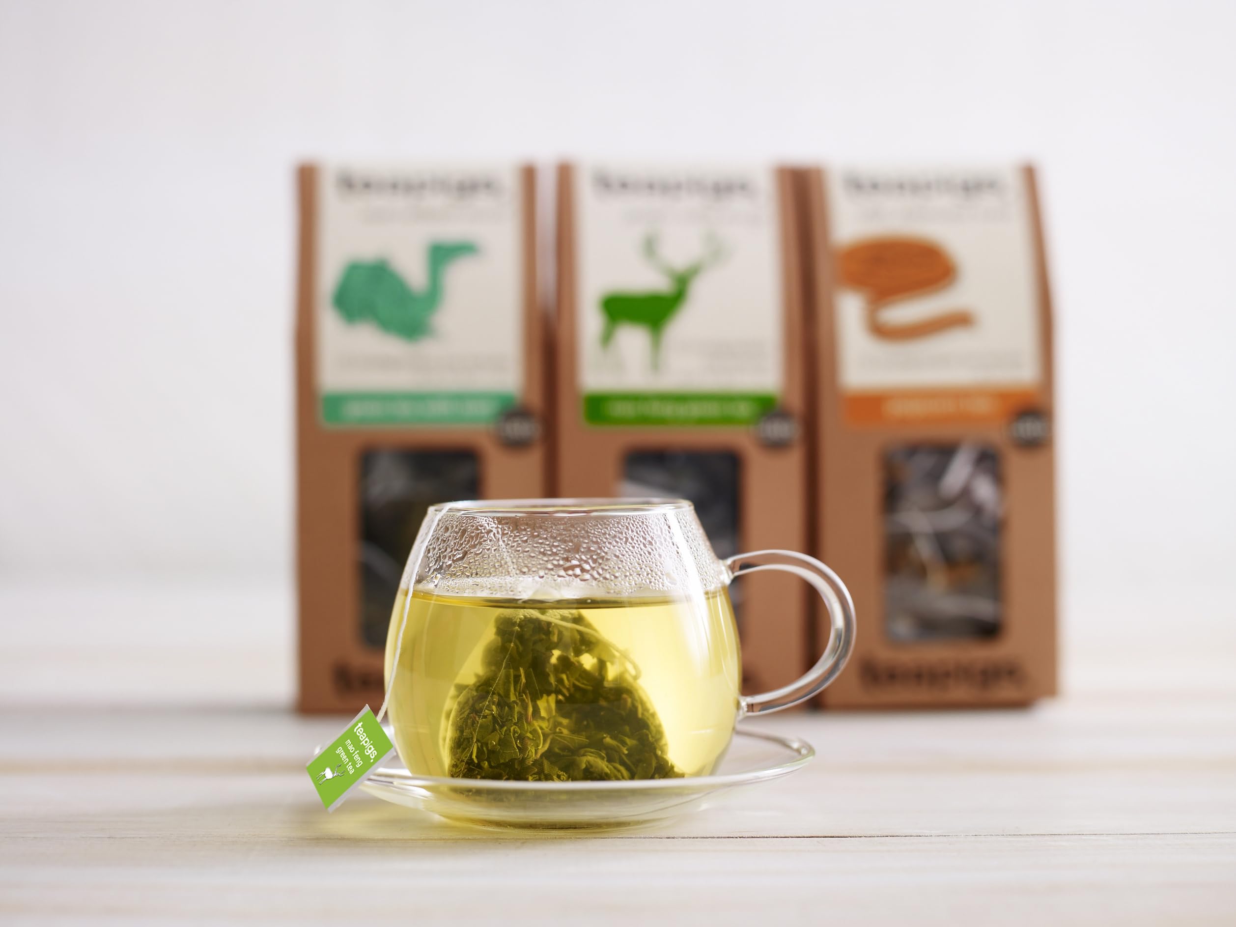teapigs tea temple steeping in cup releasing aroma and smooth infusion