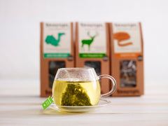 teapigs tea temple steeping in cup releasing aroma and smooth infusion