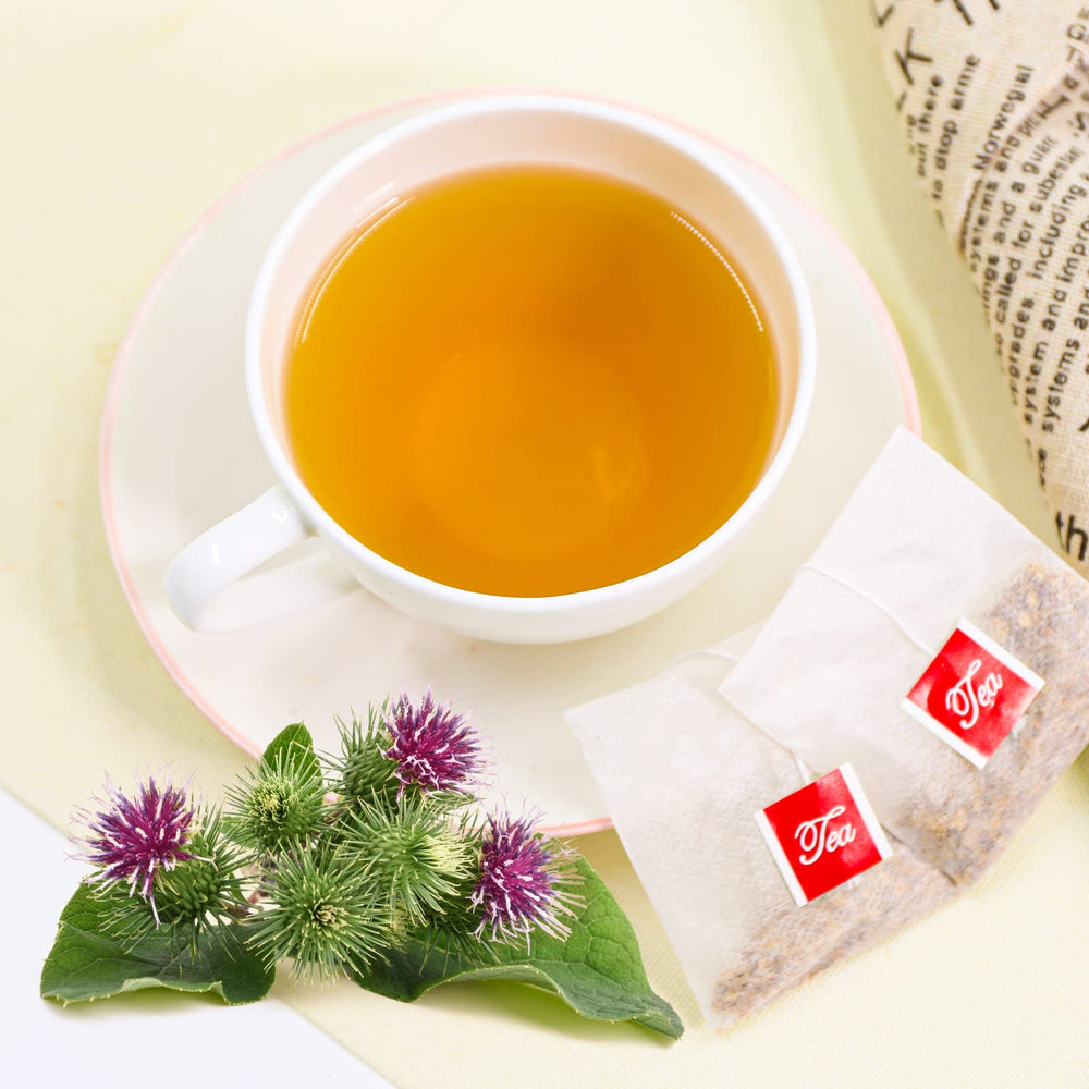 TEARELAE dried burdock root close-up highlighting natural texture and purity