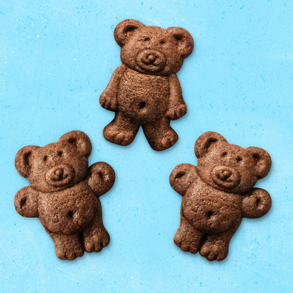Teddy Grahams paired with dip to show versatile serving ideas and flavor pairing