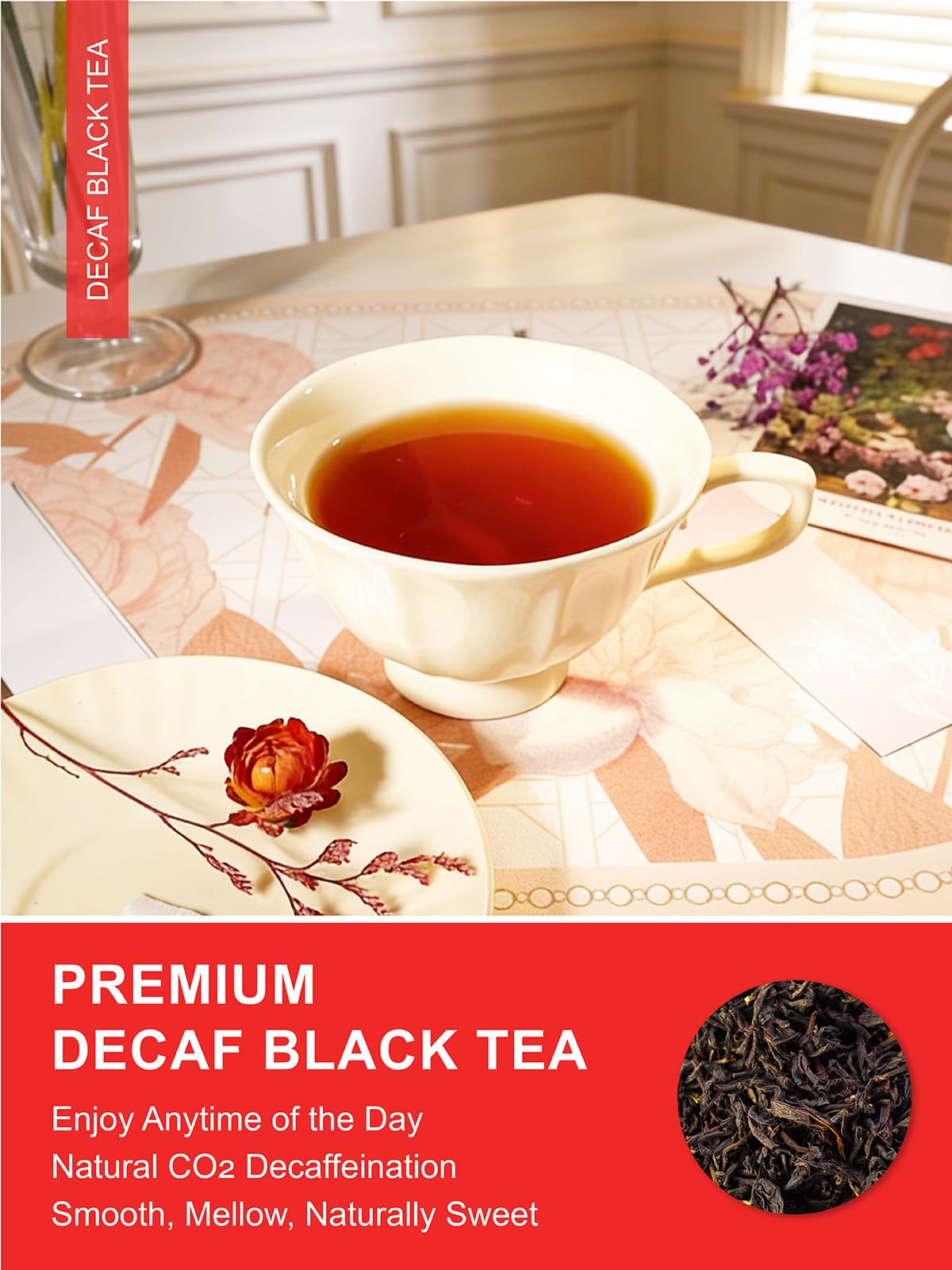 TeeLux close-up of unbleached plant-fiber tea bag texture and purity