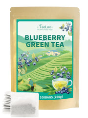 TeeLux front packaging showing 100-count and blueberry aroma benefits