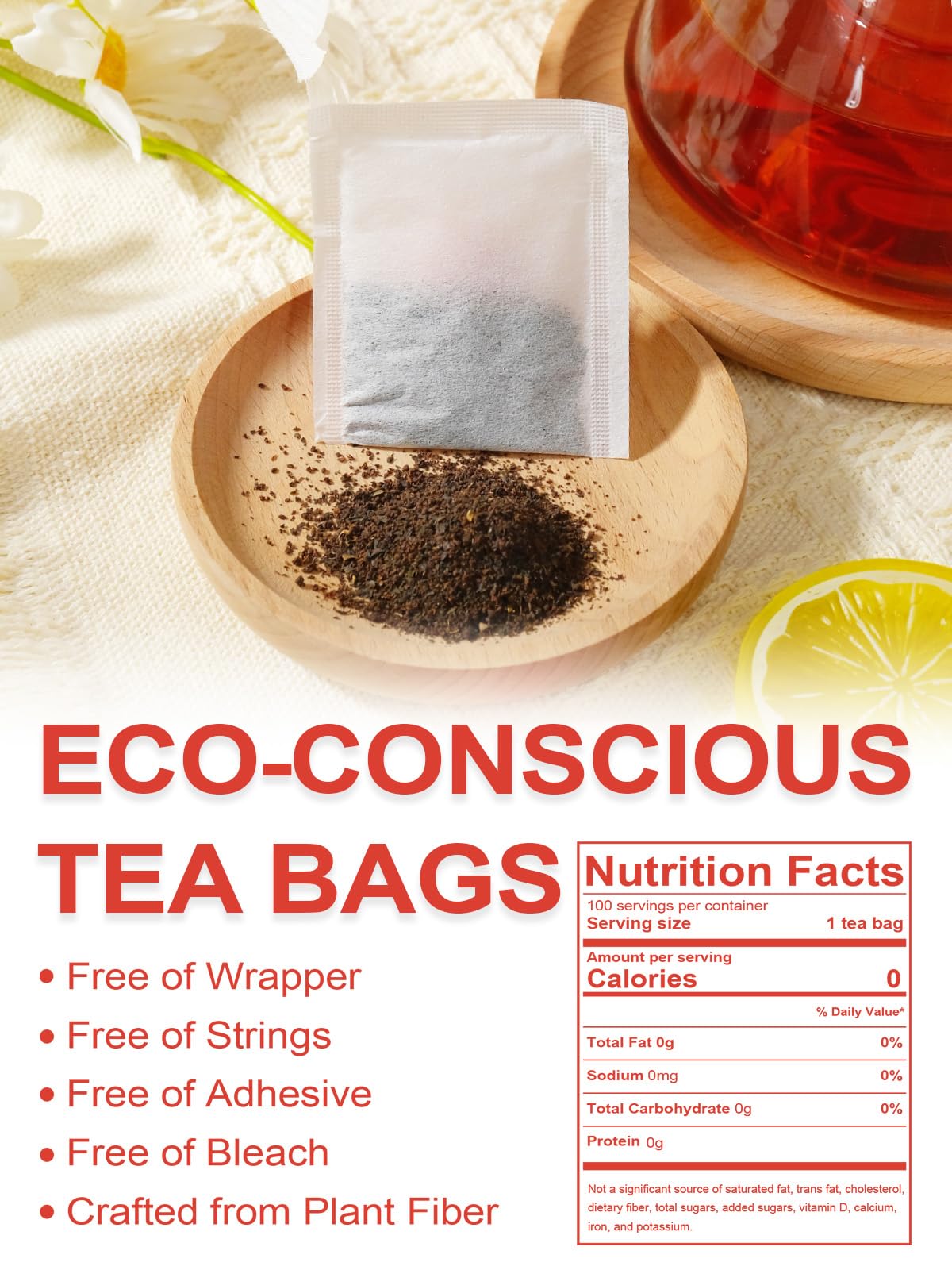 Iced TeeLux Decaf Earl Grey poured over ice, bright refreshing taste