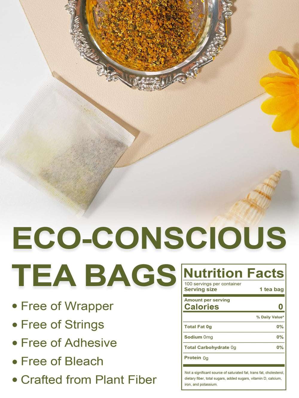 TeeLux turmeric ginger cinnamon ingredients arranged, emphasizes real spices