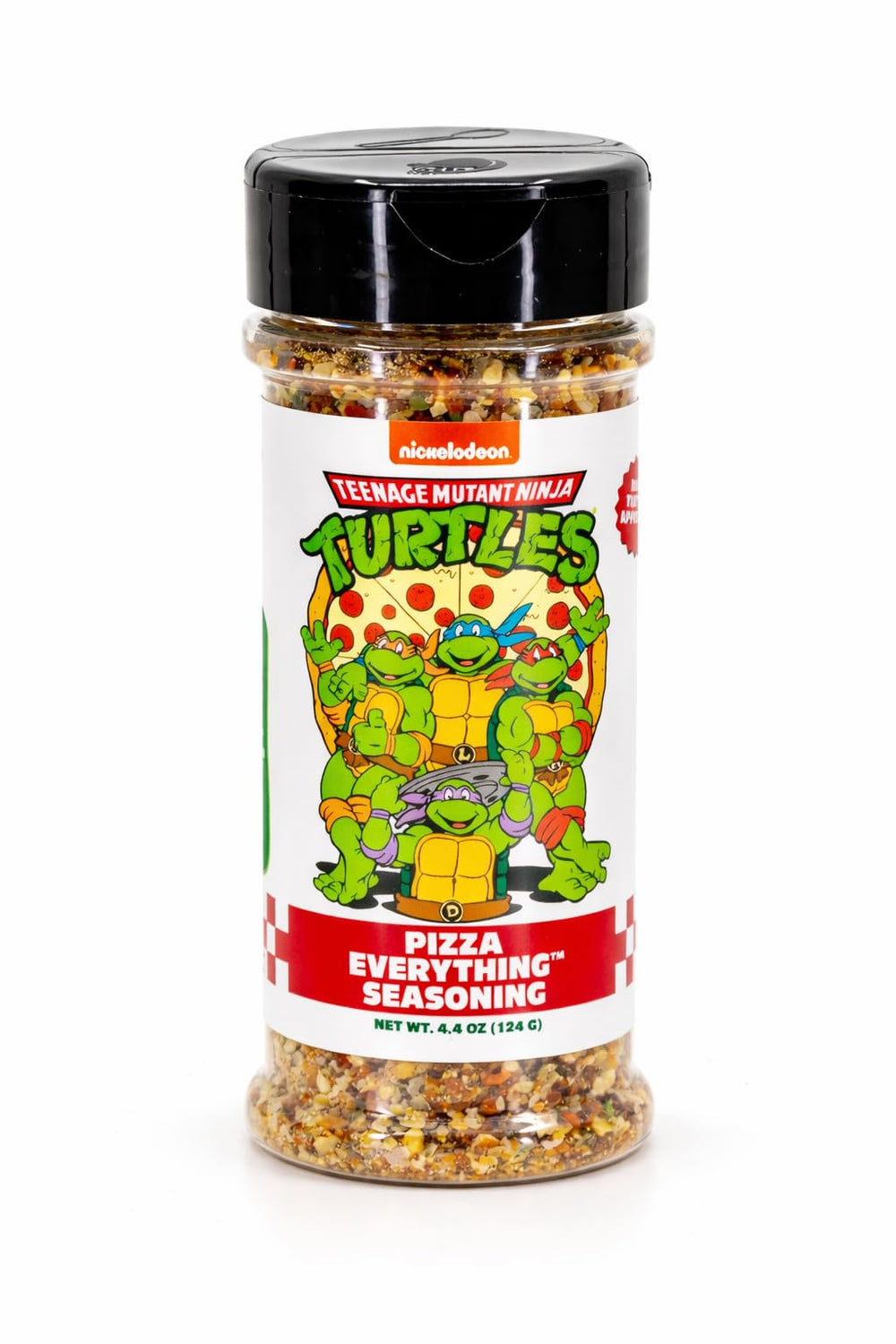 TEENAGE MUTANT NINJA front label showing brand and jar benefit