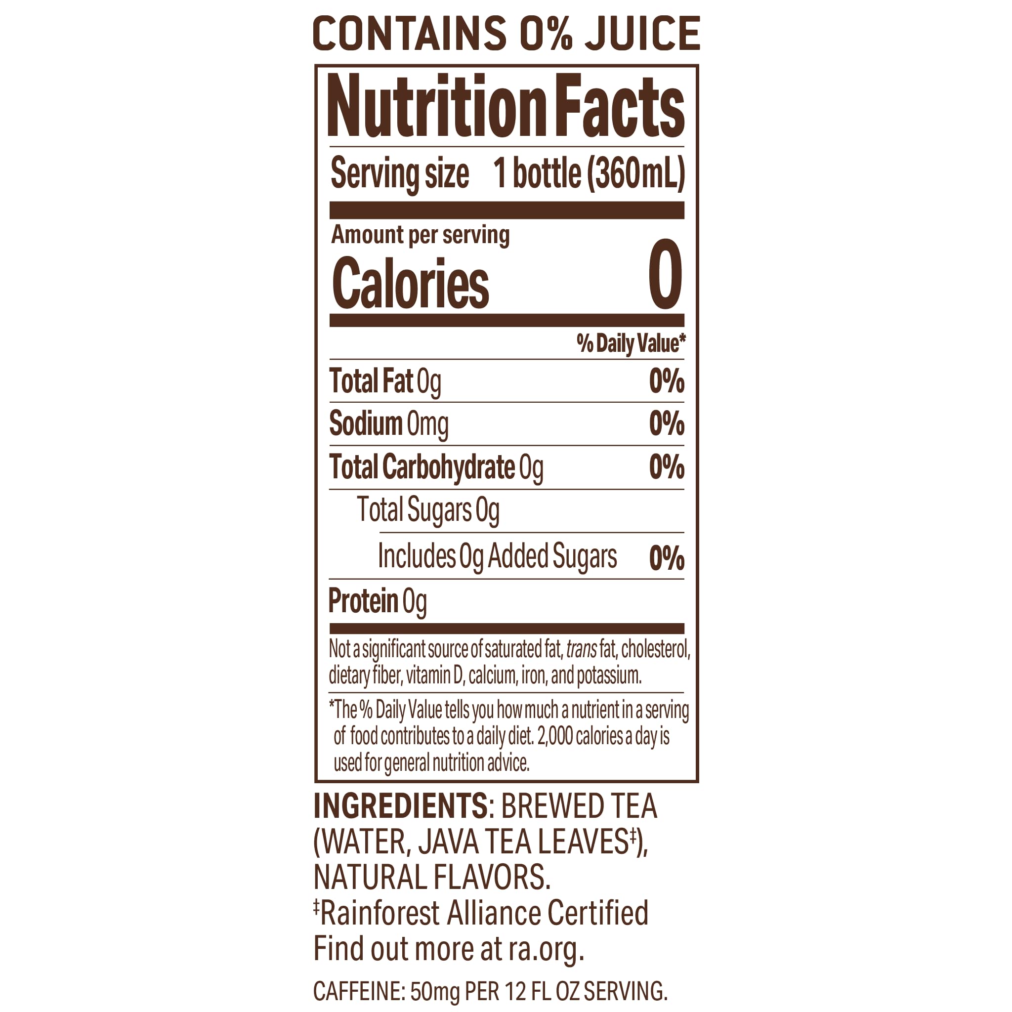 Tejava Raspberry poured into glass showing color and ready-to-drink benefit