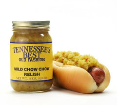 Tennessee's Best close-up of relish texture showing crisp vegetables and crunch benefit