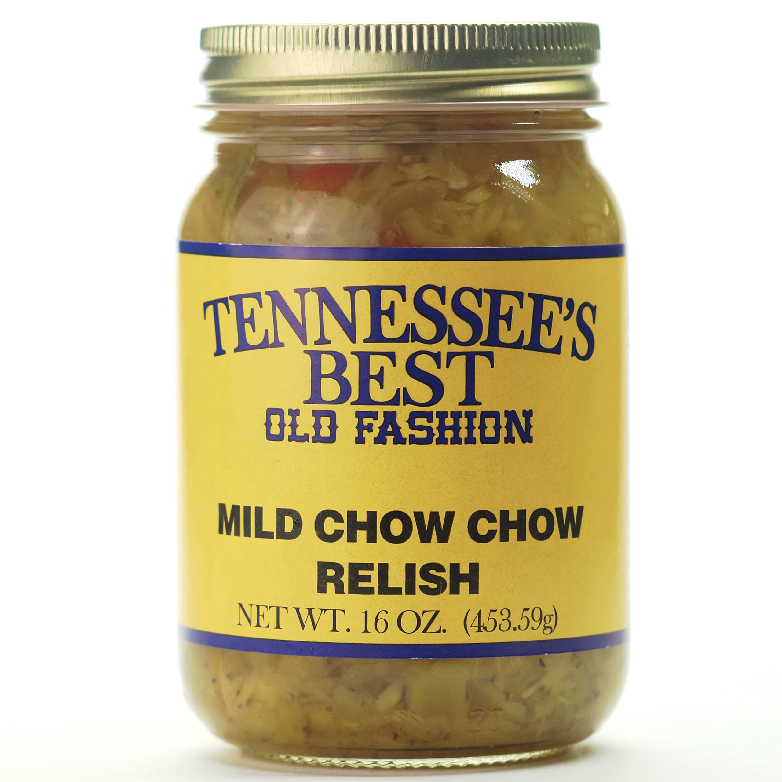 Tennessee's Best front jar view showing label and no-preservatives benefit