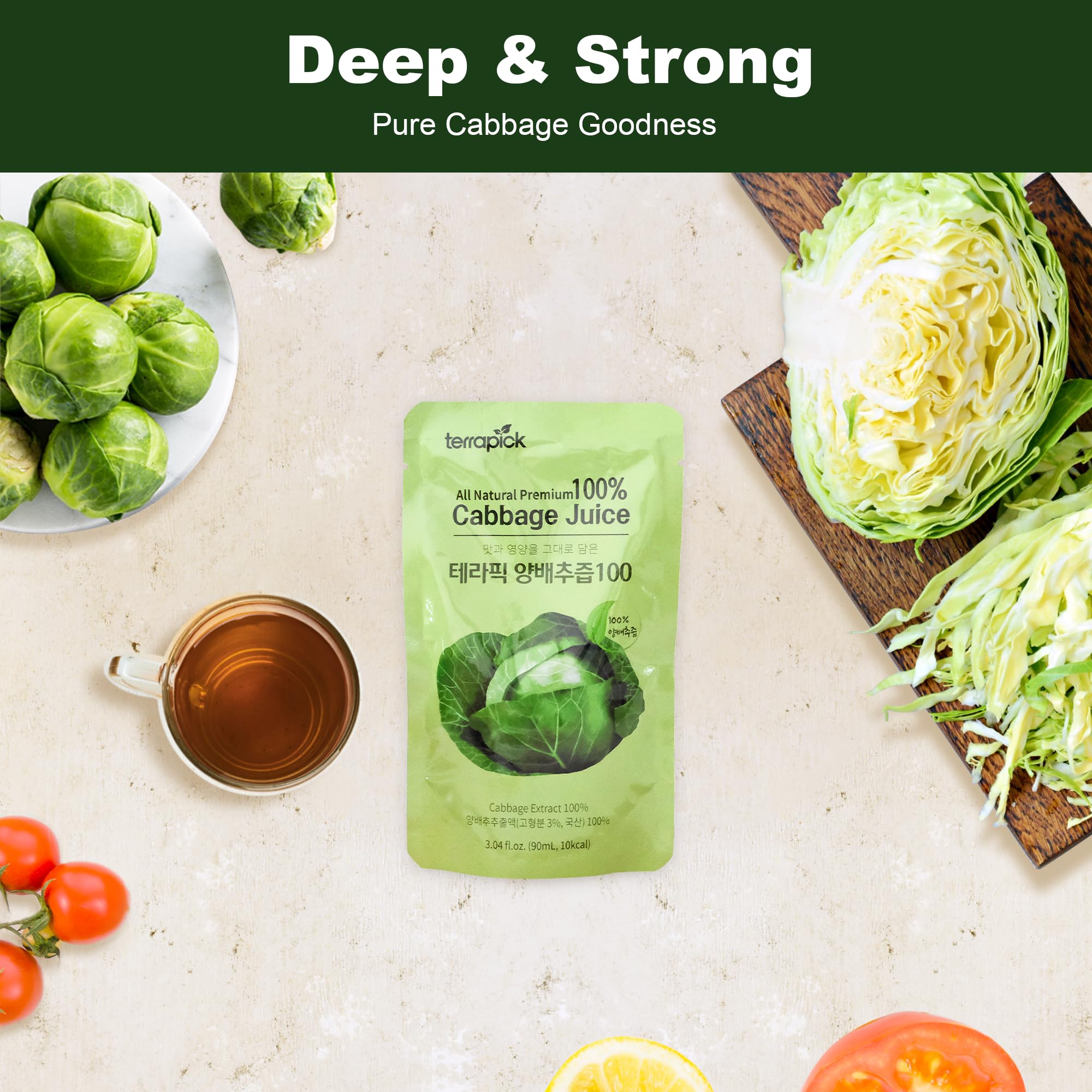 TERRAPICK lifestyle breakfast scene with pouch for morning convenience