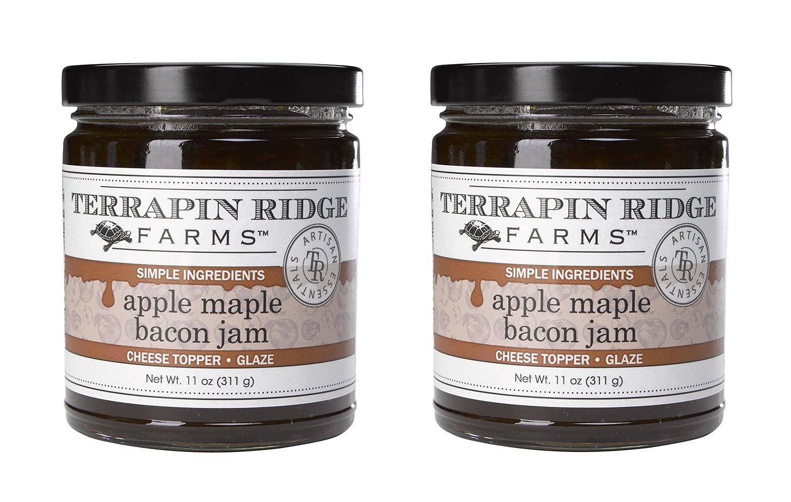 Terrapin Ridge jar front packaging showing label and two-pack benefit