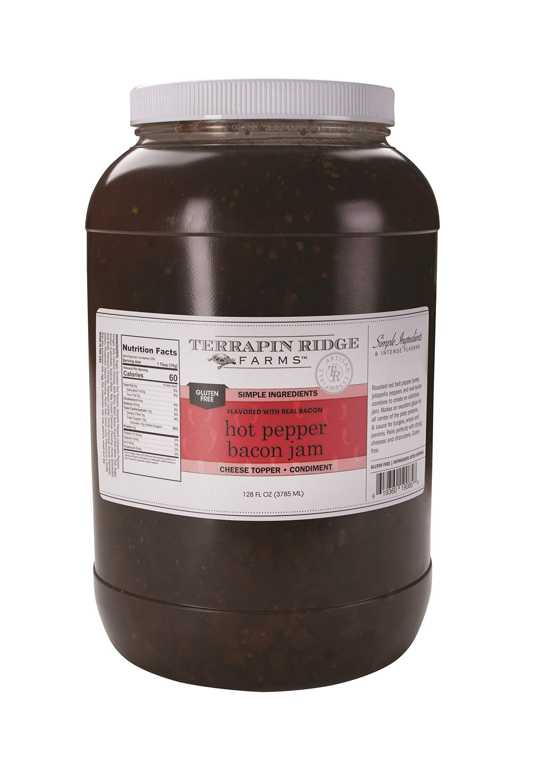 terrapin ridge jar front label showing product name and bold flavor benefit