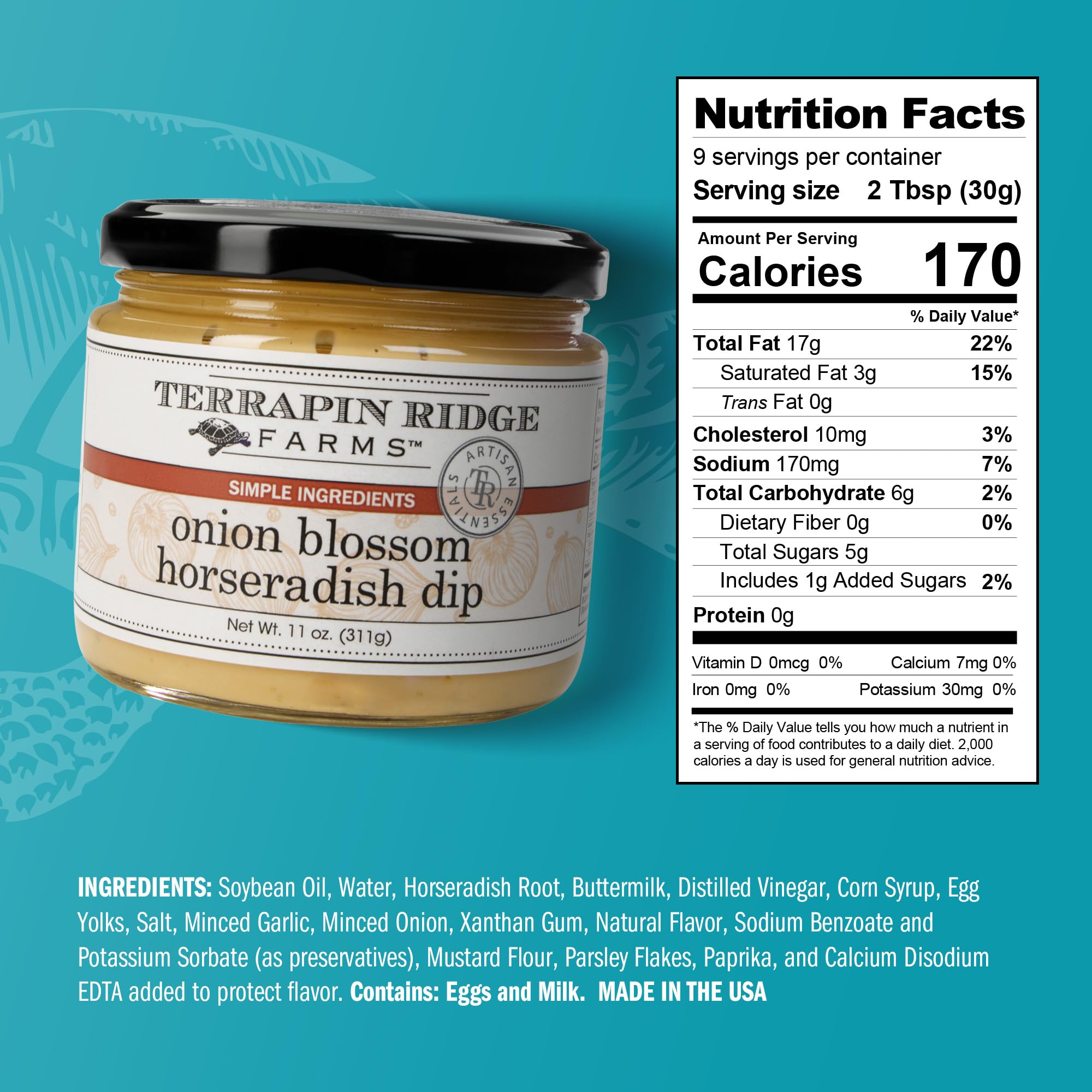 terrapin ridge spread applied to sandwich to boost savory flavor