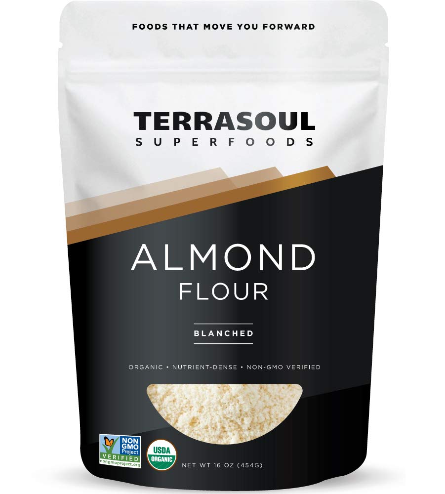 Terrasoul Superfoods front packaging showing 1 lb bag and organic label benefits