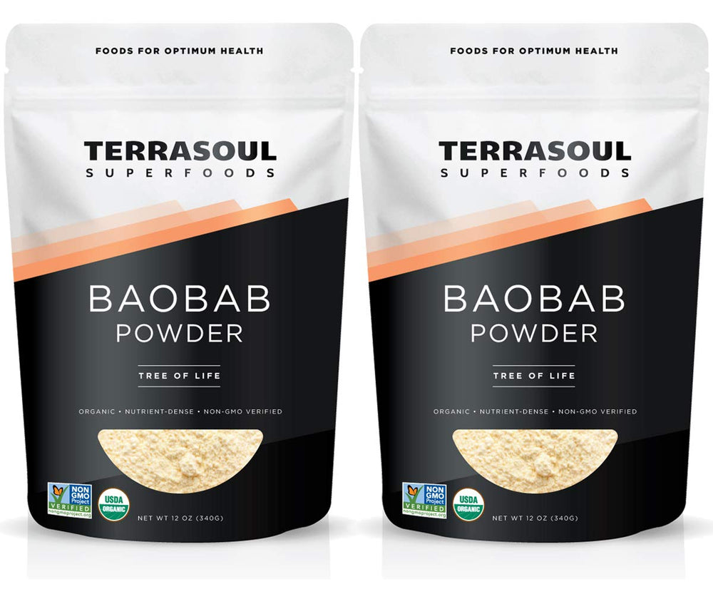Terrasoul Superfoods front packaging showing pouch and product name benefits
