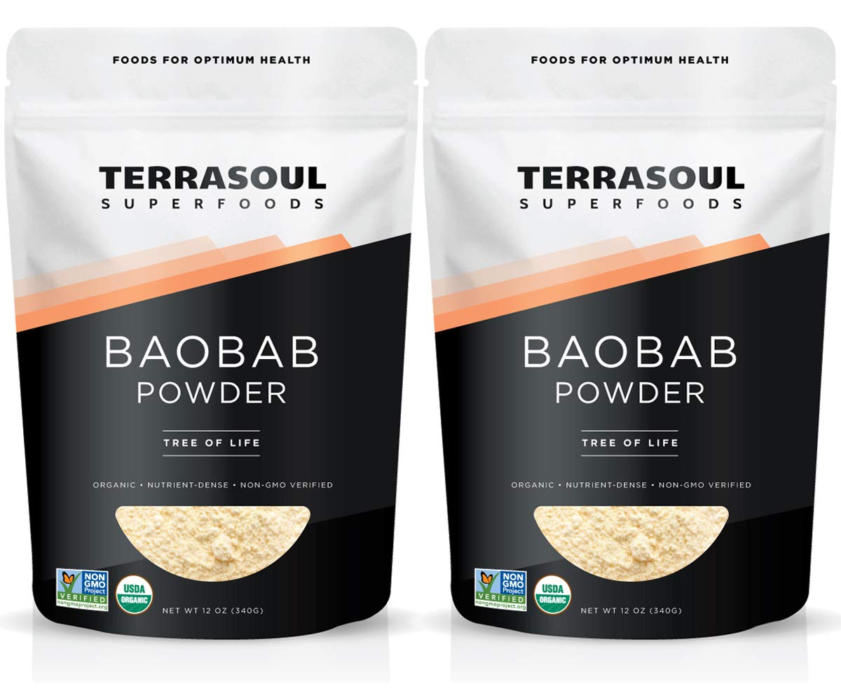 Terrasoul Superfoods front packaging showing pouch and product name benefits