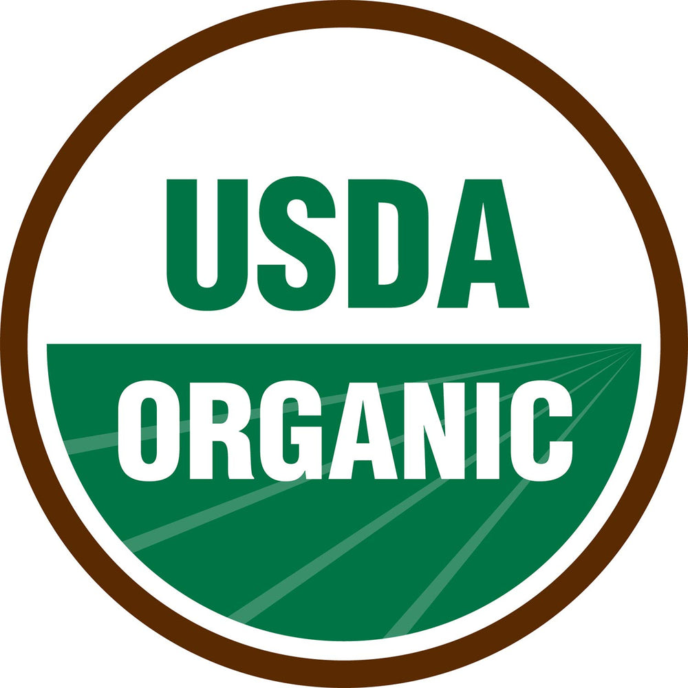 Terrasoul Superfoods label with USDA Organic and Non-GMO Verified certifications